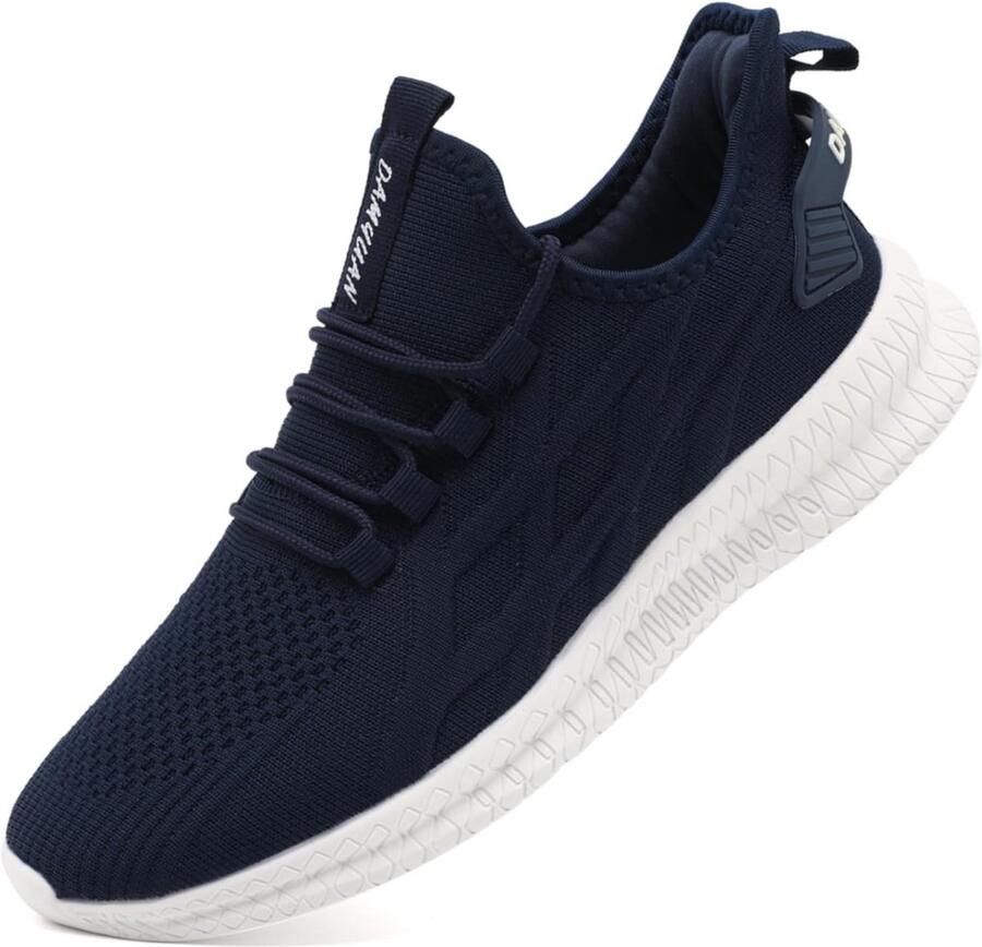 Lichte Heren Sportschoenen voor Hardlopen en Vrije Tijd