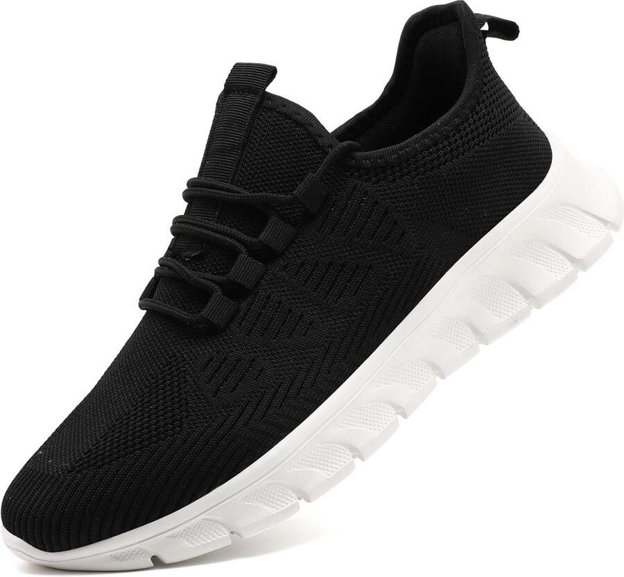 Lichte Herensneakers Ademende Sportschoenen voor Hardlopen en Wandelen
