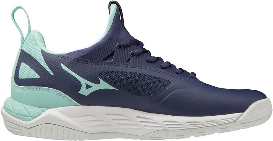 Dames Sportschoenen Blauw Comfortabele Zaalschoenen voor Binnen Sporten