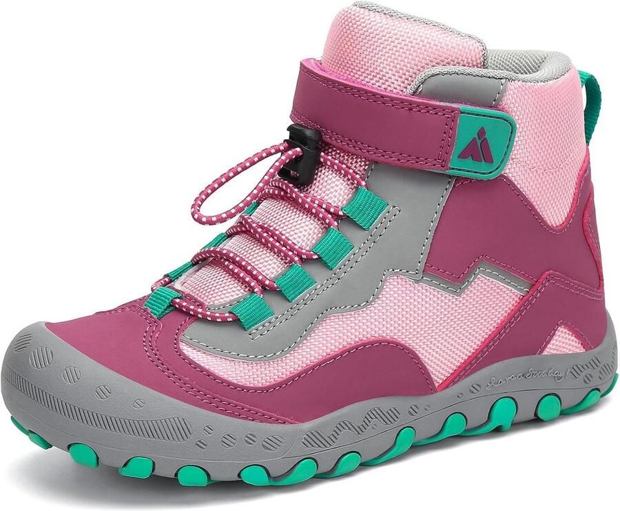 Ademende Wandelschoenen voor Meisjes Lichte Outdoor & Multisport Laarzen