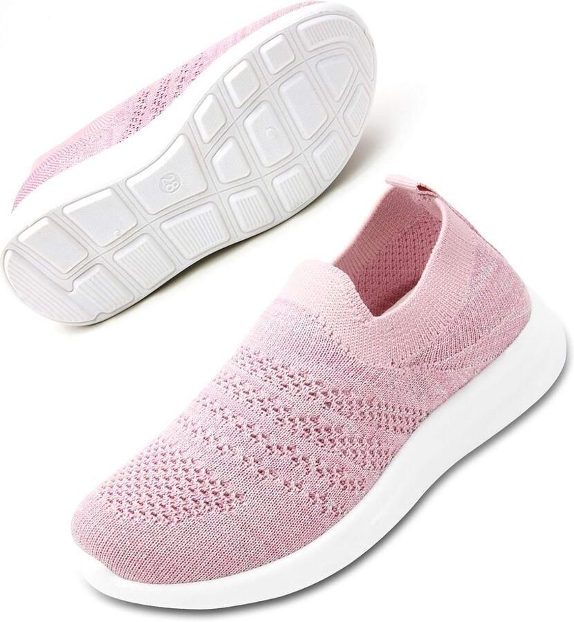 Lichte Kindersneakers voor en Slip-on Sportschoenen voor School en Rennen