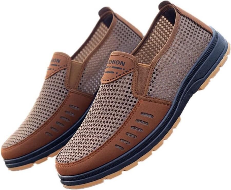 Lichte Mesh Herensneakers Ademend Comfort voor Sport & Wandelen