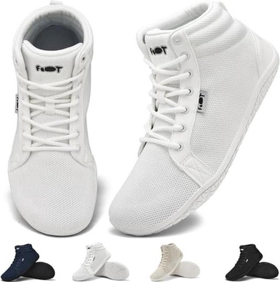 Lichte Minimalistische Hi Top Sneakers voor Vrouwen Ideaal voor Wandelen en Fitness