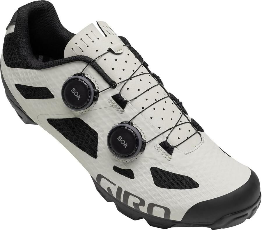 Lichte MTB Fietsschoenen voor Mountainbiken Sharkskin Wit