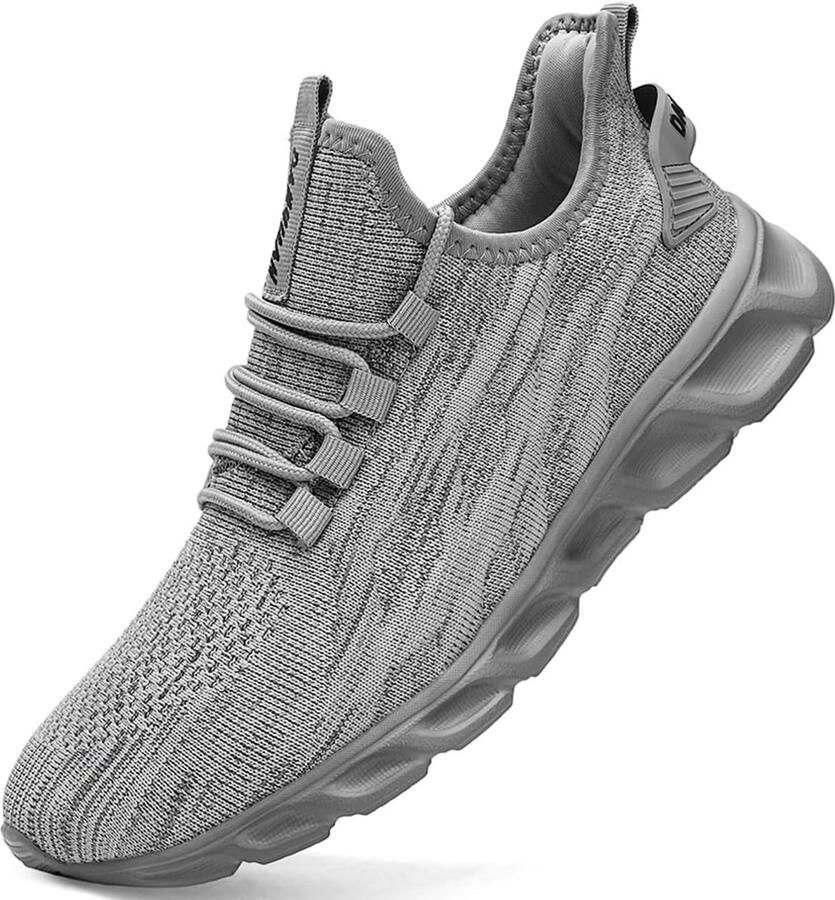 Lichte Slip-on Sneakers voor Dames Ademende Buitensportschoenen en Vrijetijdsschoenen