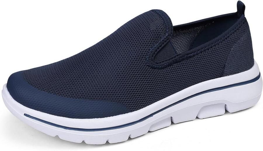 Lichte Slip-On Sneakers voor en Ade de Mesh Casual Wandelschoenen