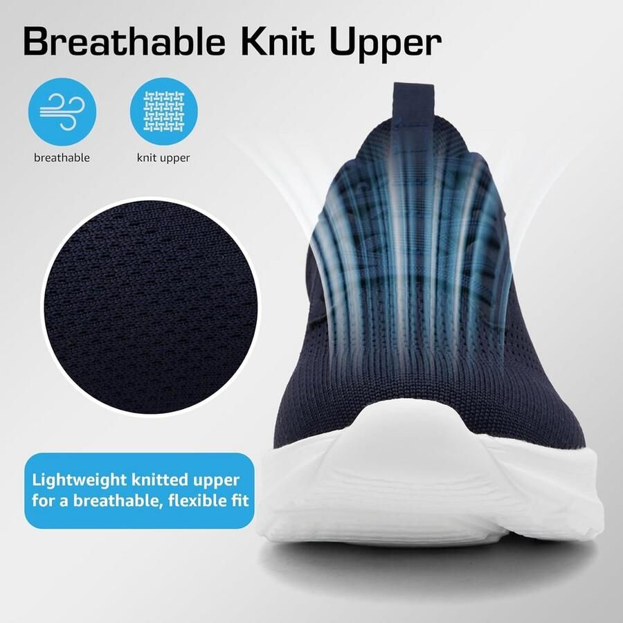 Lichte Slip-on Sneakers voor Heren zonder Veters