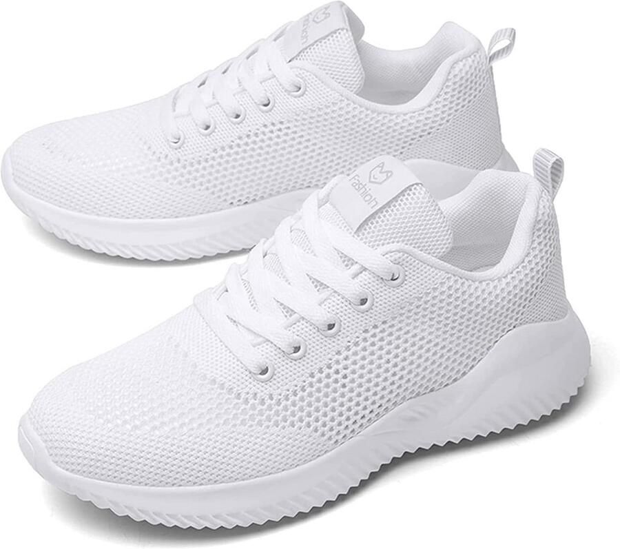 Lichte Sportschoenen Dames Ademende Hardloopschoenen Gym & Wandelschoenen