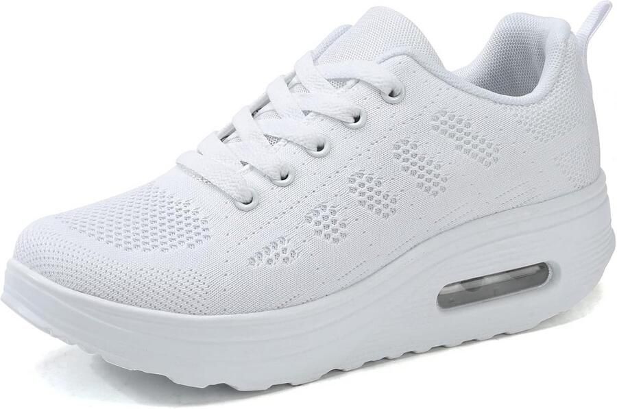 Lichte Sportschoenen Dames Ademende Hardloopschoenen voor Buiten Comfortabele Mesh Sneakers