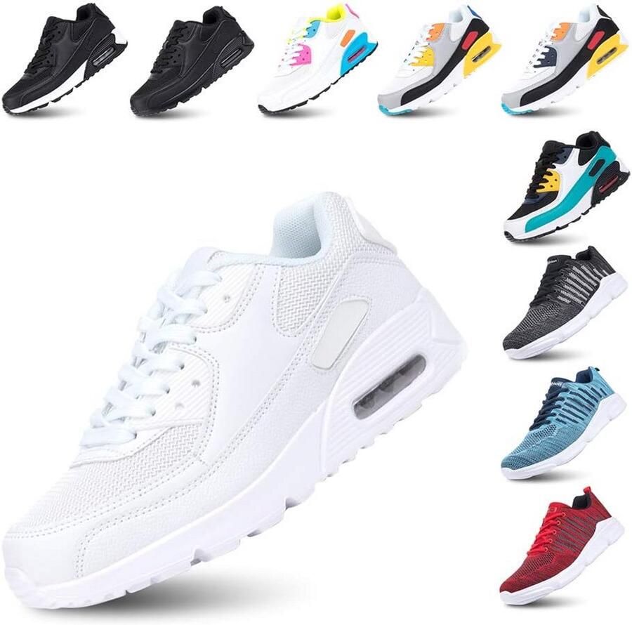 Comfortabele Sportschoenen & Ade d Fitness Hardloop en Wandel Sneakers