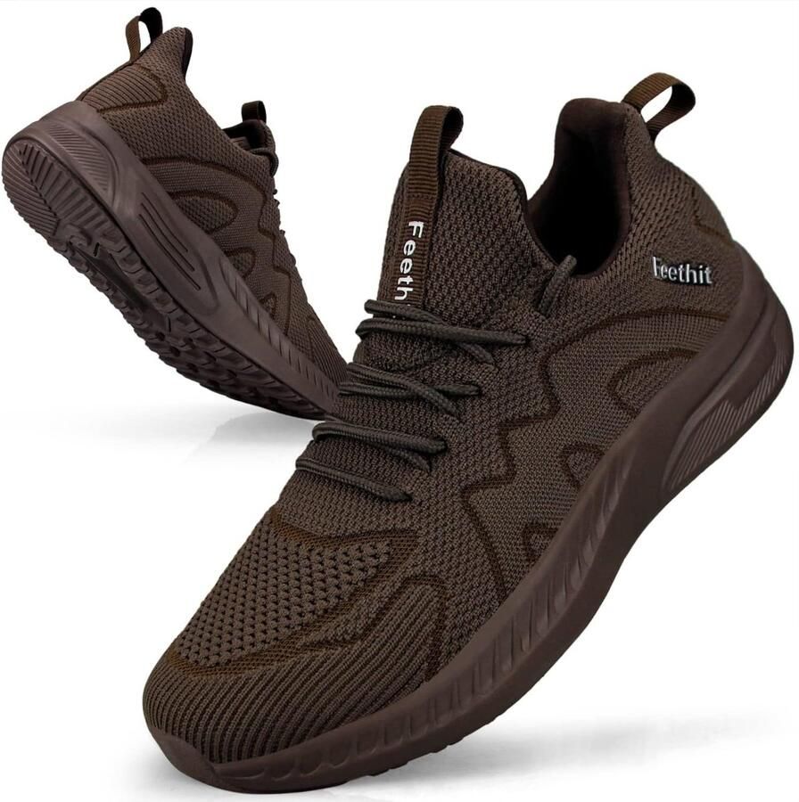 Lichte en ademende sneakers voor heren ideaal voor sport en vrije tijd