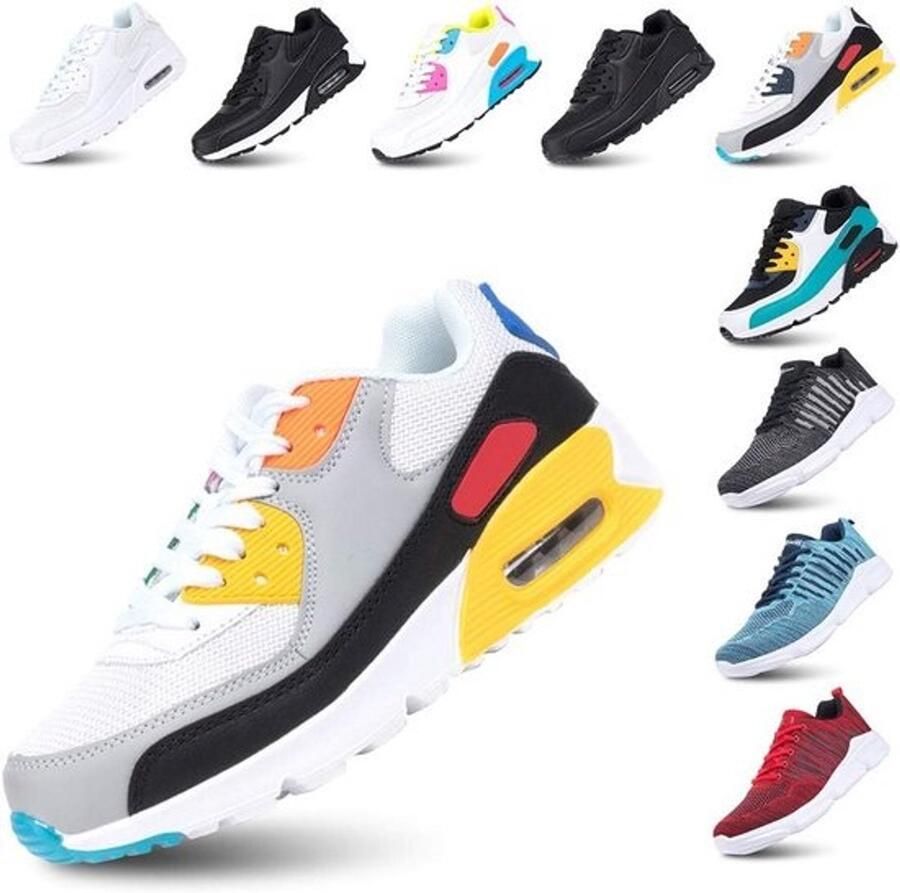 Lichte Sportschoenen Fitness Hardlopen Wandelen Sneakers met Luchtkussen