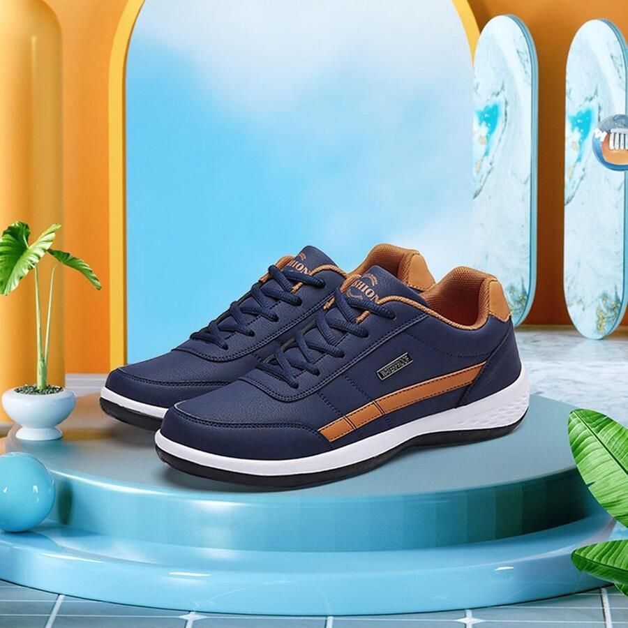 Lichte Heren Sneakers Grote Antislip Sportschoenen voor Casual Gebruik en Hardlopen
