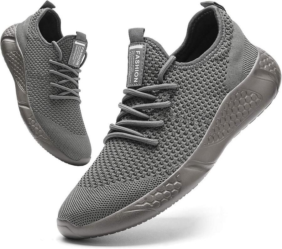 Lichte Sportschoenen voor Heren Hardloopsneakers voor Fitness Tennis en Outdoor Wandelen