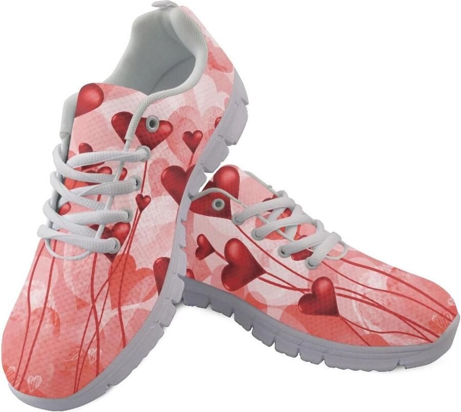 Lichte Sportsneakers voor Heren Ademend Vetersluiting Casual Tennis en Hardloopschoenen