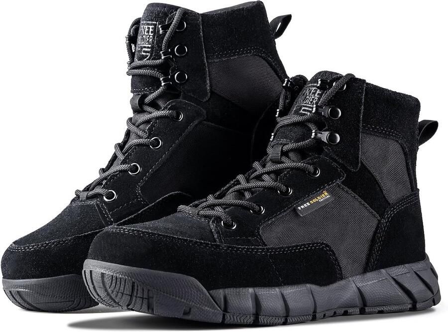 Lichte Tactische Enkellaarzen voor Heren Militair Werklaars Ademend voor Buitenactiviteiten