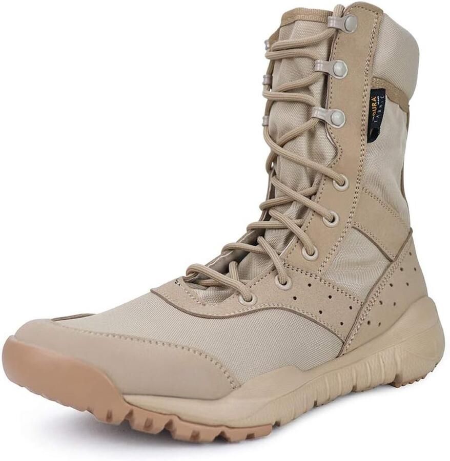 Lichte Tactische Heren Biker Boots Waterdicht Militaire Strijdperken