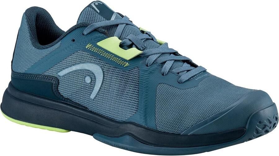 Lichte Tennisschoen Heren voor Snelheid op Gravel Blauw Lichtgroen