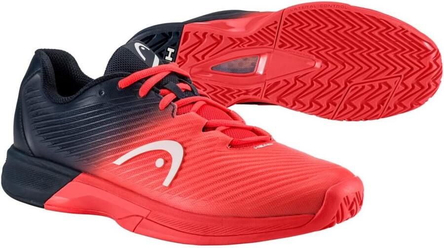 Lichte tennisschoen voor heren met veel grip en ventilatie