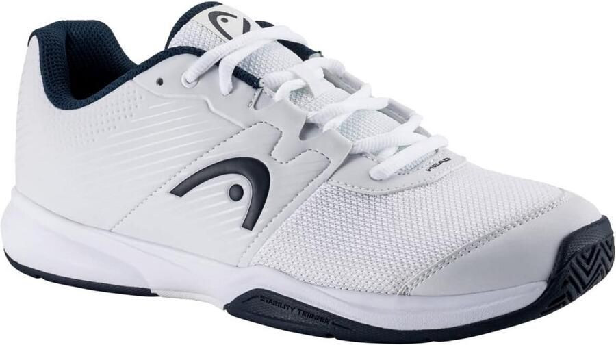 Lichte Tennisschoenen Heren voor Gravel en Tennisbaan Wit Blauw