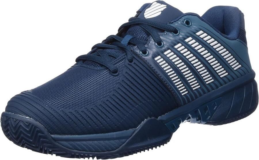 Lichte Tennisschoenen Heren voor Smash Court en Kunstgras Optimale Grip