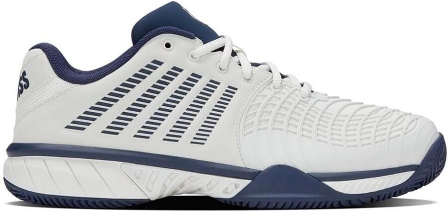 Lichte tennisschoenen voor heren voor gravelbanen met goede demping