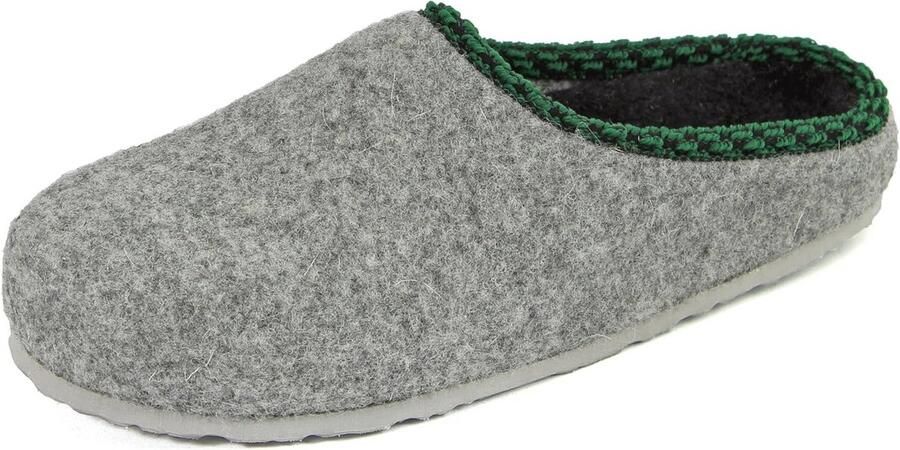 Lichte Vilt Pantoffels met Sterke Vilt Zool Comfortabele Dagelijkse Slippers Warm Voering