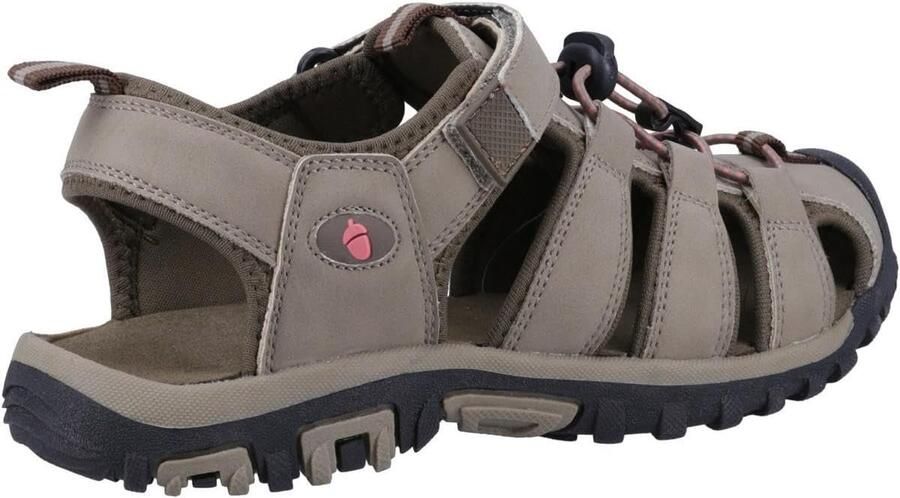 Lichte wandelsandalen Dames met stevige grip voor zomer en vrije tijd