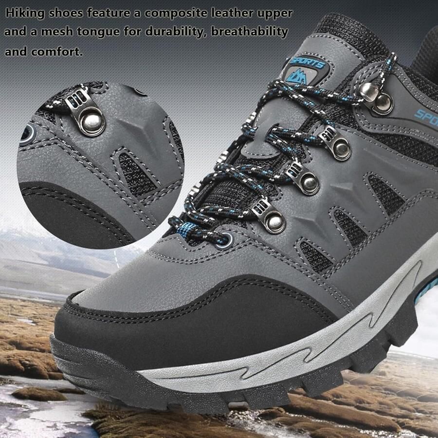 Lichte Wandelschoenen Heren Ademend & Antislip Wandelschoen voor Outdoor en Trekking