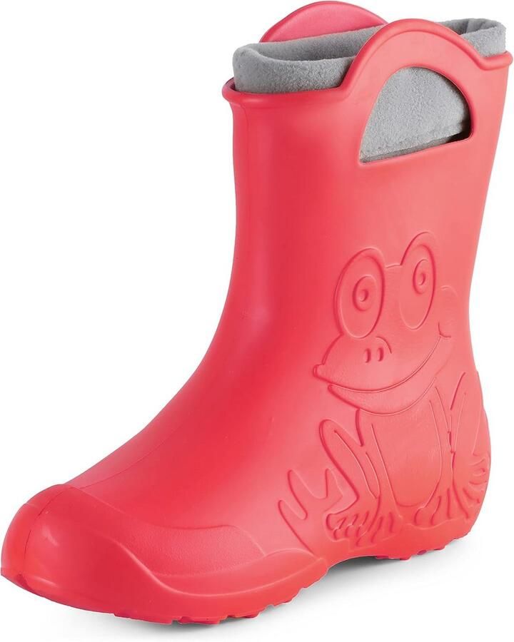 Lichte Waterdichte Dames Regenlaarzen met Hoge Schacht en Antislip Zool Ideaal voor Tuin en Wandelen