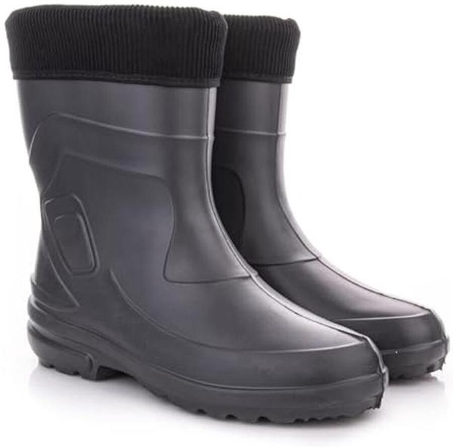 Lichte Waterdichte EVA-rubberlaarzen voor Dames in Carbone Zwart