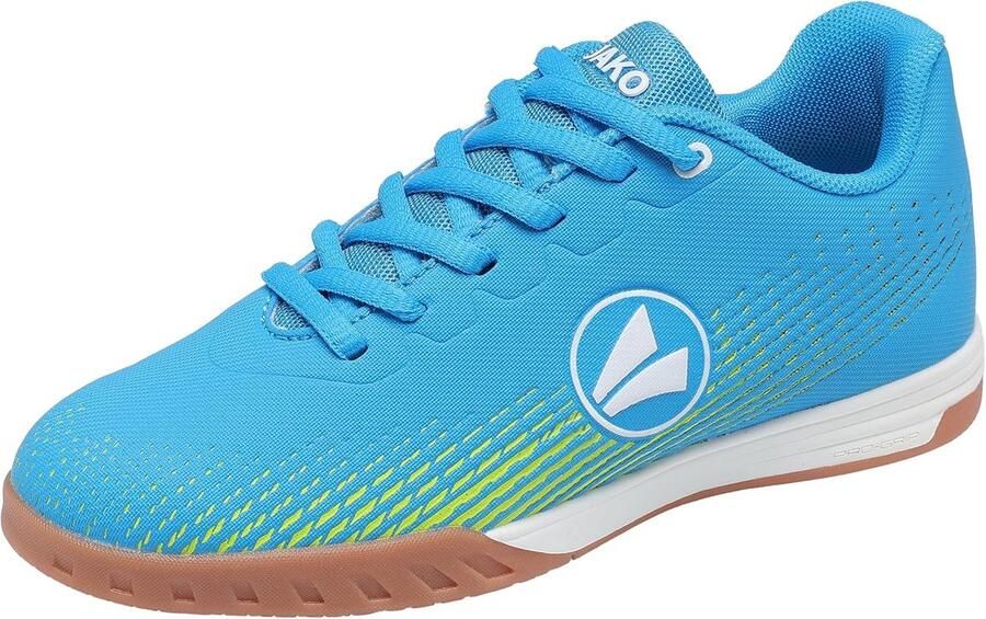 Lichte zaalvoetbalschoen voor en met Goede Grip