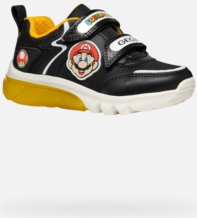 Lichtgevende Jongens Sneakers met Klittenbandsluiting en Ademende Zool