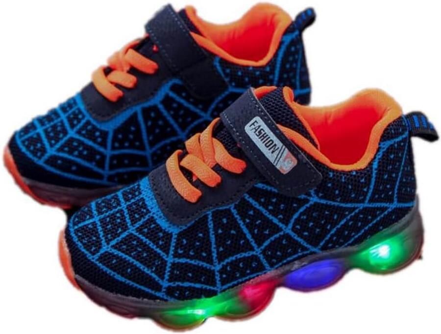 Lichtgevende Kindersneakers Spinnen Gymschoenen voor en Outdoorsportschoenen