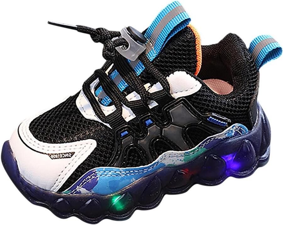 Kinder Sportschoenen voor en met ade d mesh en vetersluiting