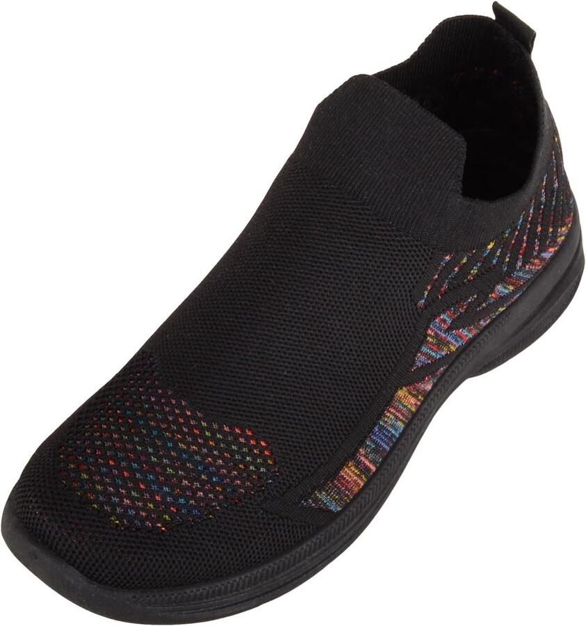 Lichtgewicht ademende slip-on sneakers voor dames