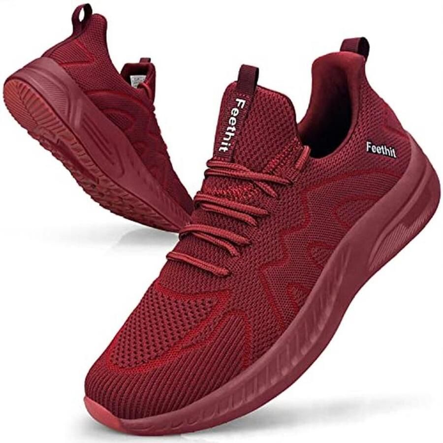 Lichtgewicht ademende sneakers voor heren ideaal voor sport casual en wandelen