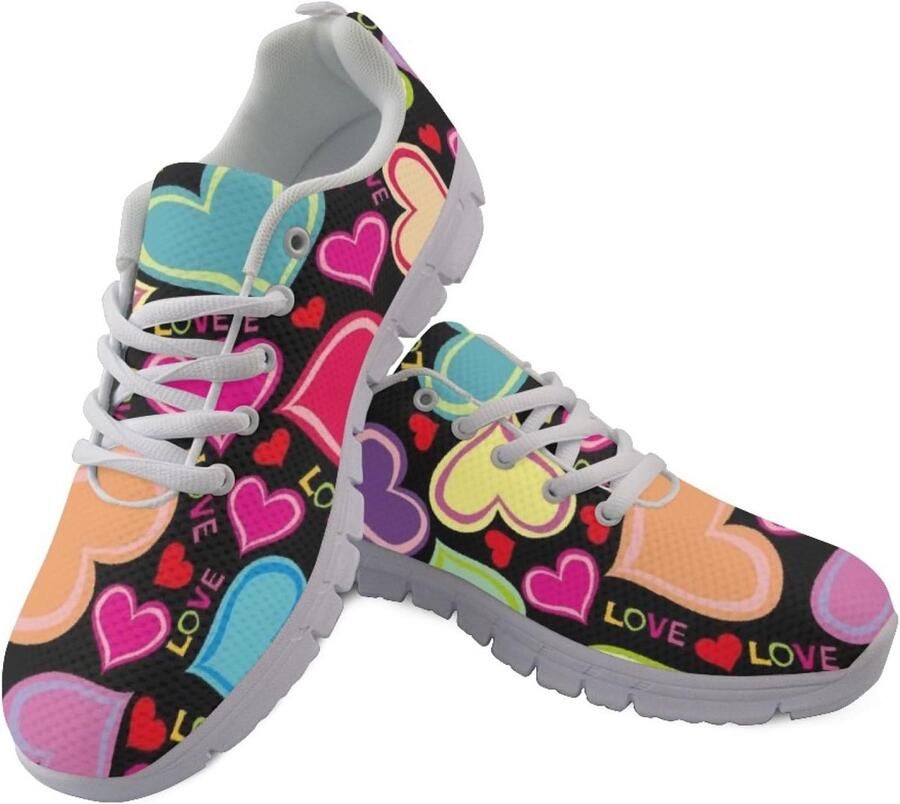 Comfortabele Mesh Sneakers voor Dames Lichtgewicht Sportschoenen voor Wandelen en Casual Gebruik