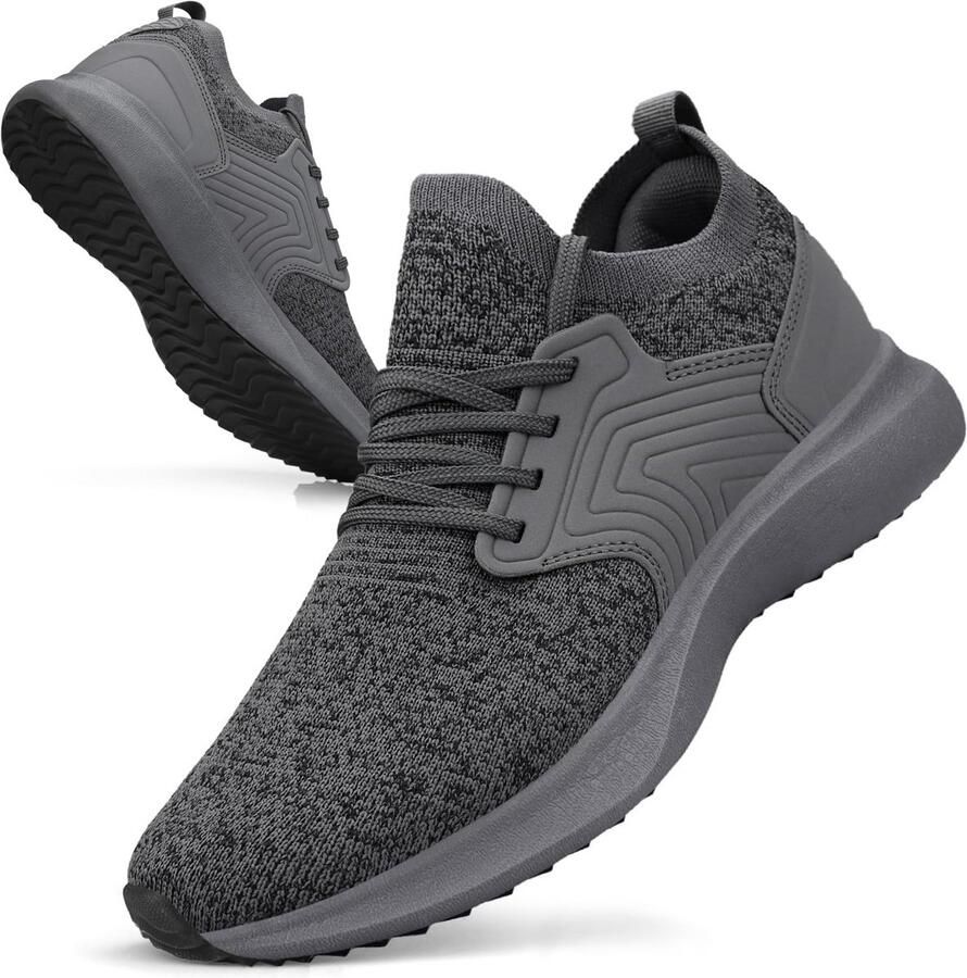 Lichtgewicht Ademende Sportschoenen Heren voor Fitness Hardlopen en Vrije Tijd