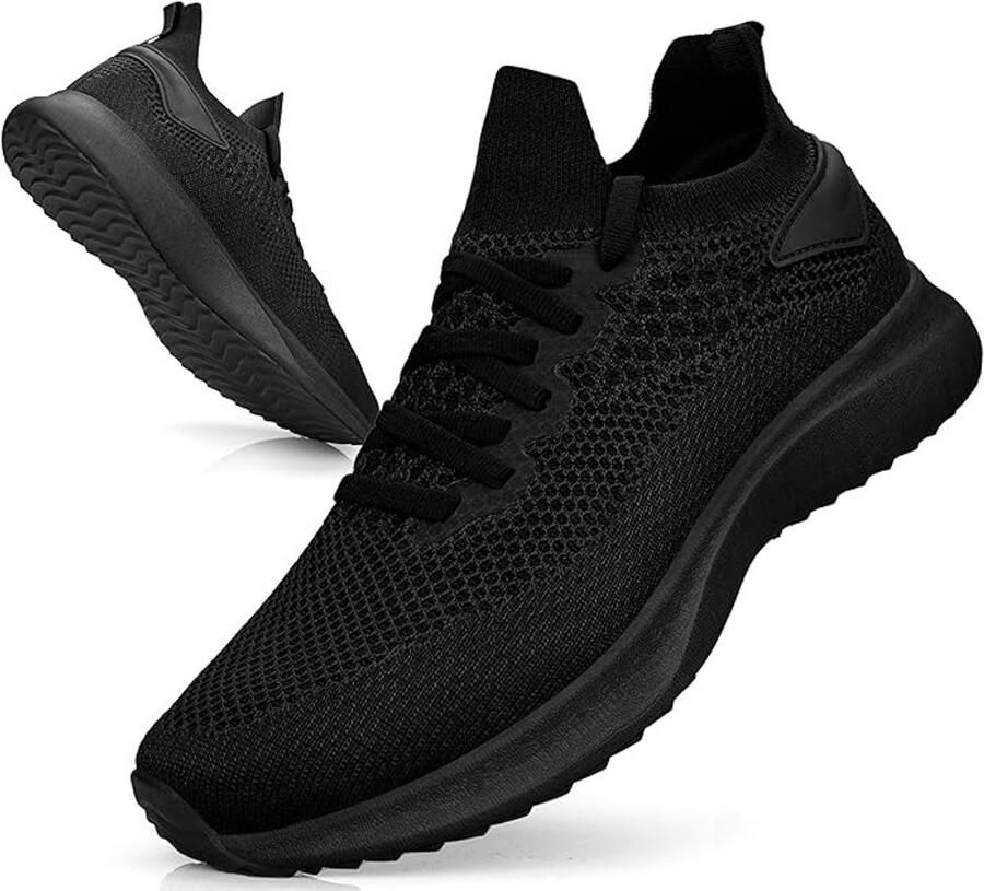 Lichtgewicht ademende sportschoenen voor heren slip-on sneakers