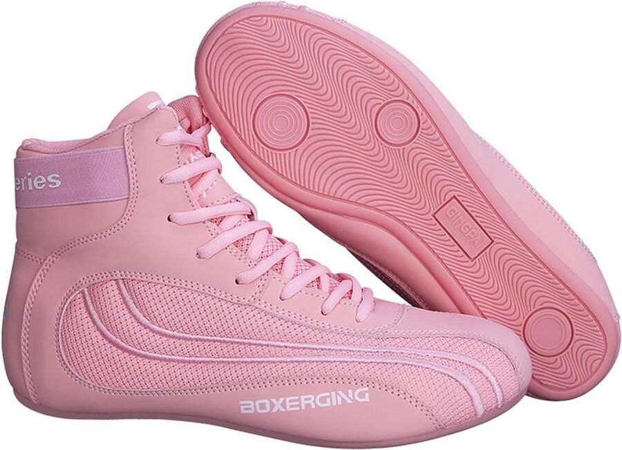 Lichtgewicht Boksschoenen Unisex Comfortabel en Duurzaam voor Boksen Worstelen en Fitness