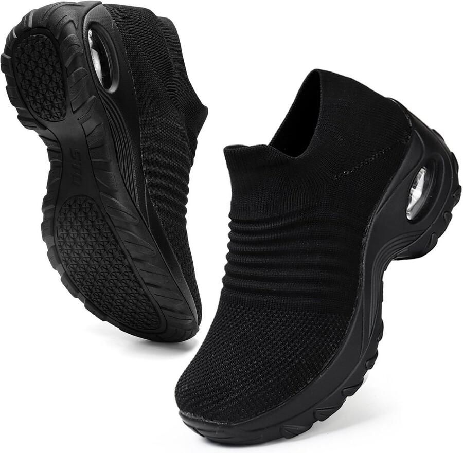 Lichtgewicht Dames Sneakers Instappers Orthopedische Comfort Wandelschoenen