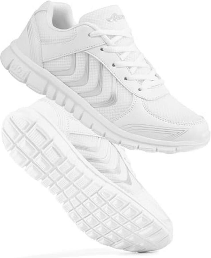 Lichtgewicht Dames Sneakers voor Hardlopen en Wandelen Comfortabele Antislip Tennisschoenen