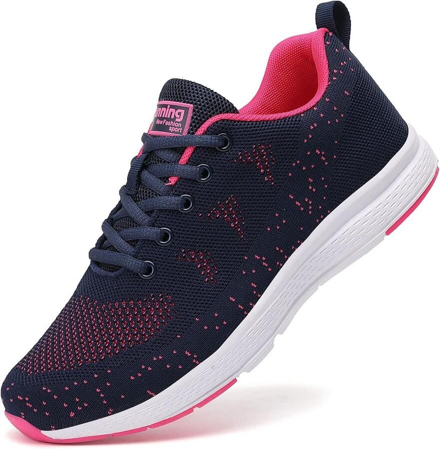 Lichtgewicht Dames Sportschoenen Comfortabele Sneakers voor Hardlopen Gym en Wandelen