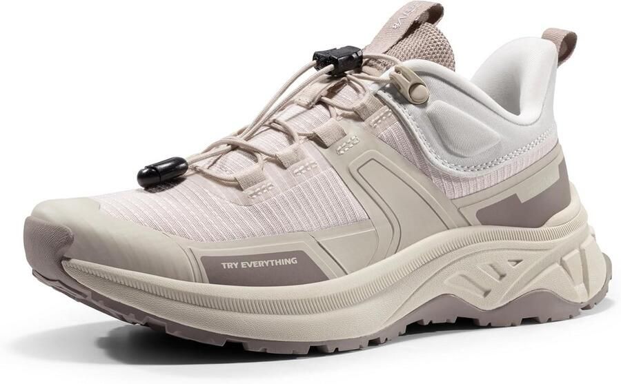 Lichtgewicht Dames Wandelschoenen Laag Laagbouw Snelveters Outdoor Sneakers