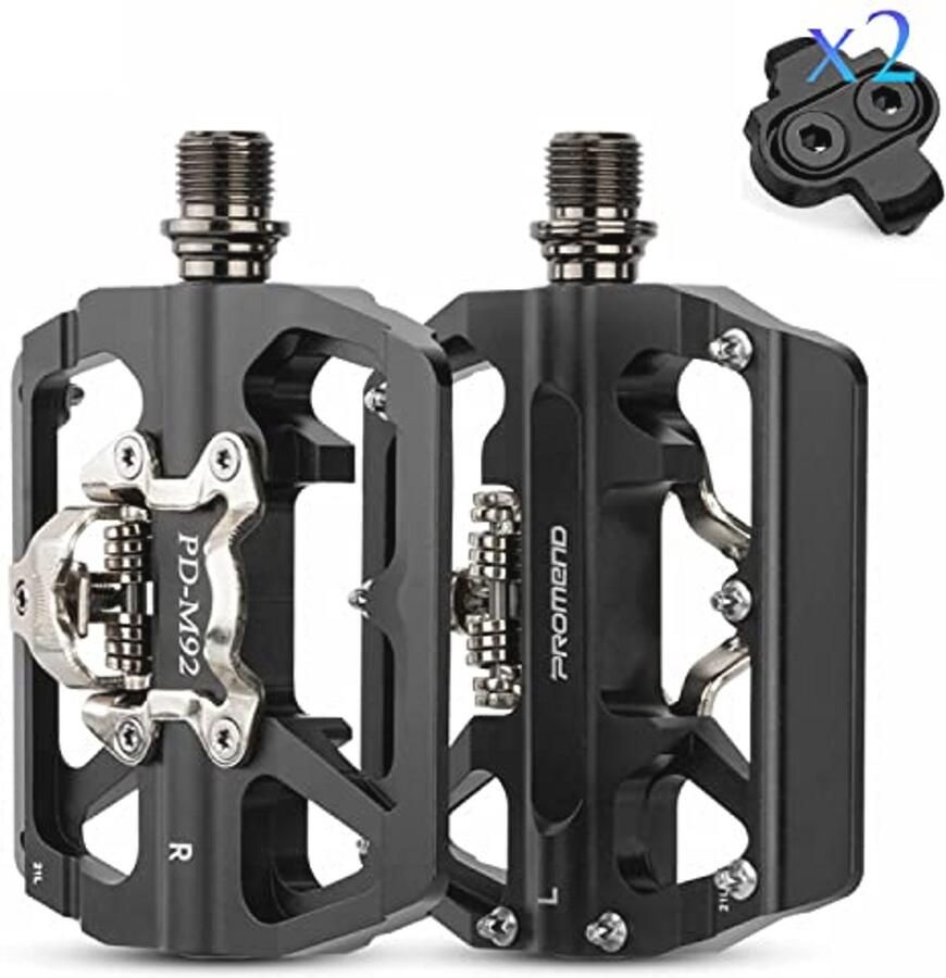 Lichtgewicht dubbele platform fietspedalen met antislip ontwerp