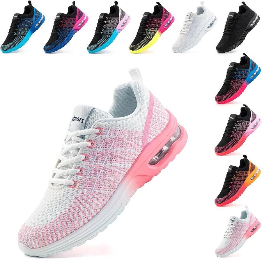 Lichtgewicht hardloopschoenen voor dames met ademend mesh Sportief en comfortabel voor hardlopen en casual gebruik