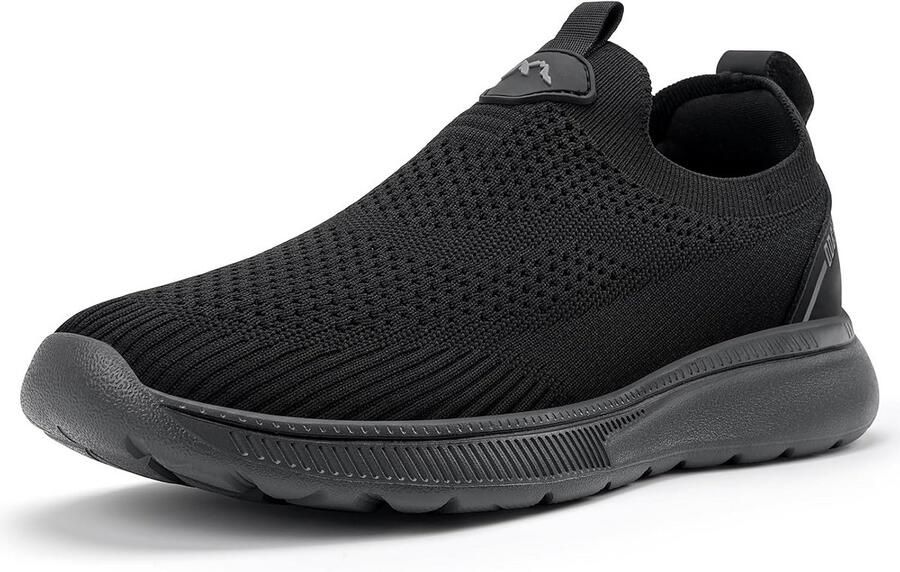 Lichtgewicht Heren Slip-on Sneakers Ademende Mesh Wandelschoenen