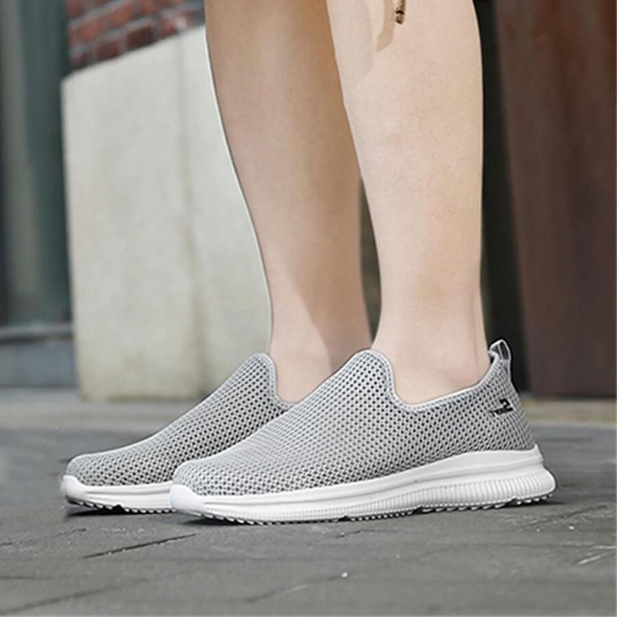 Lichtgewicht Heren Sneakers Ademend Mesh Casual Sportschoenen Zomer