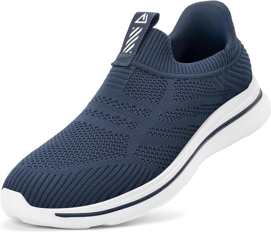 Lichtgewicht Heren Sneakers Ademend Slip-On Sportschoenen Comfortabel Mesh